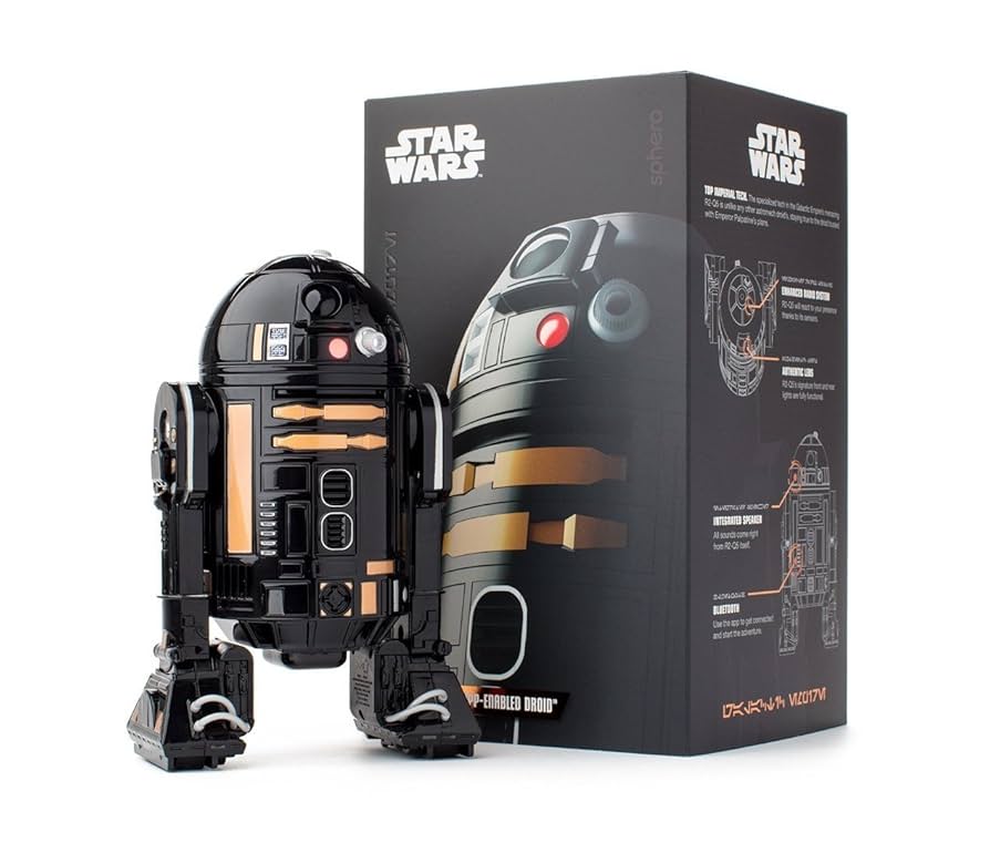 新品未開封 sphero STAR WARS R2-Q5 DROID Sphero R201QRW Star Wars R2-Q5 Zabawka Droid Sterowana